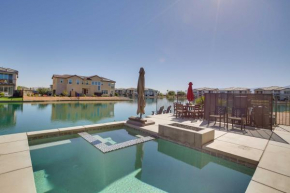 Lakefront Indio Villa Private Pool and On-Site Golf